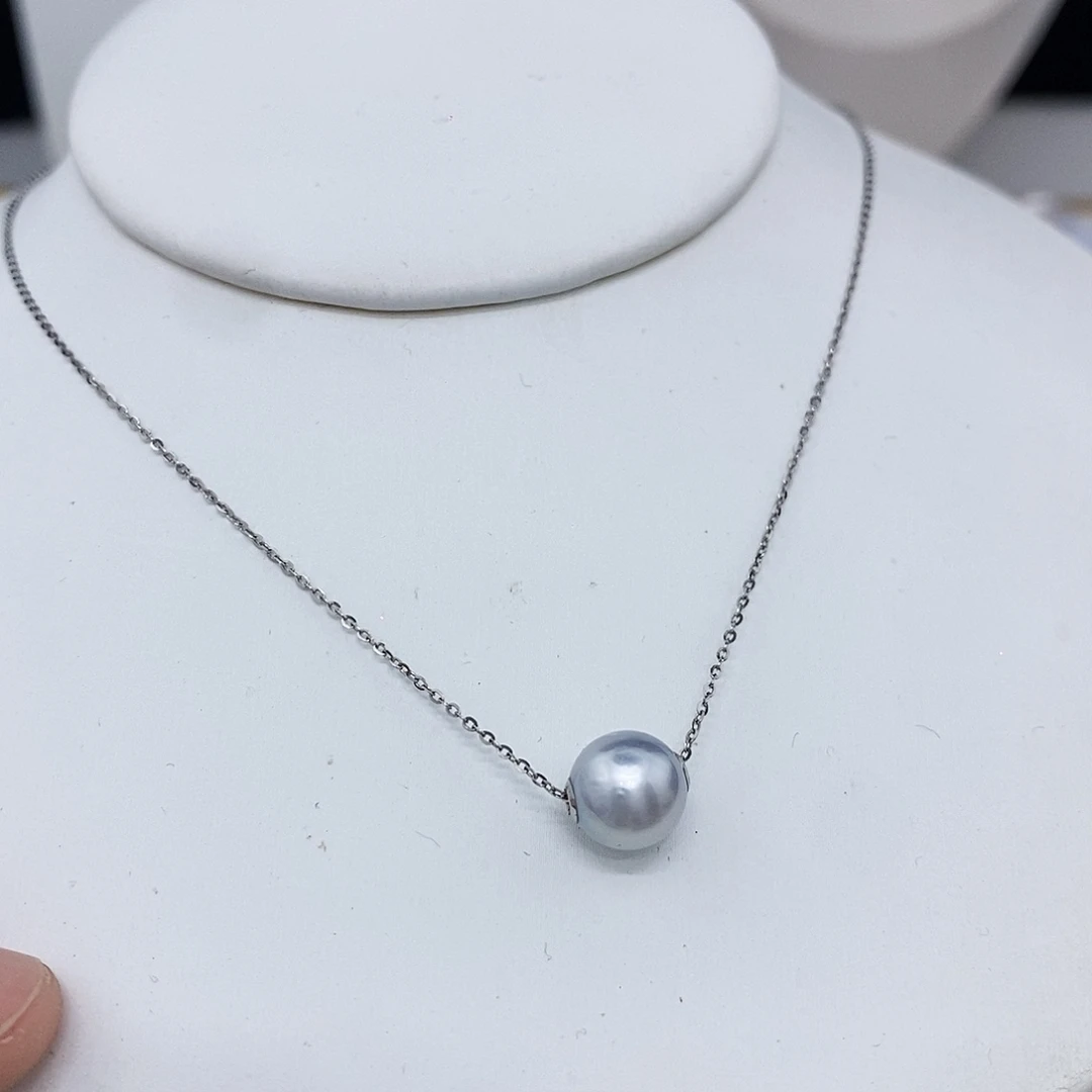 未镶嵌海水珍珠耳饰