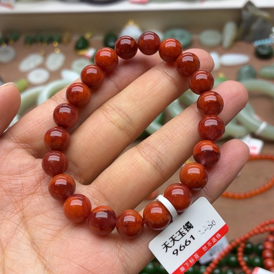 南红玛瑙未镶嵌手串