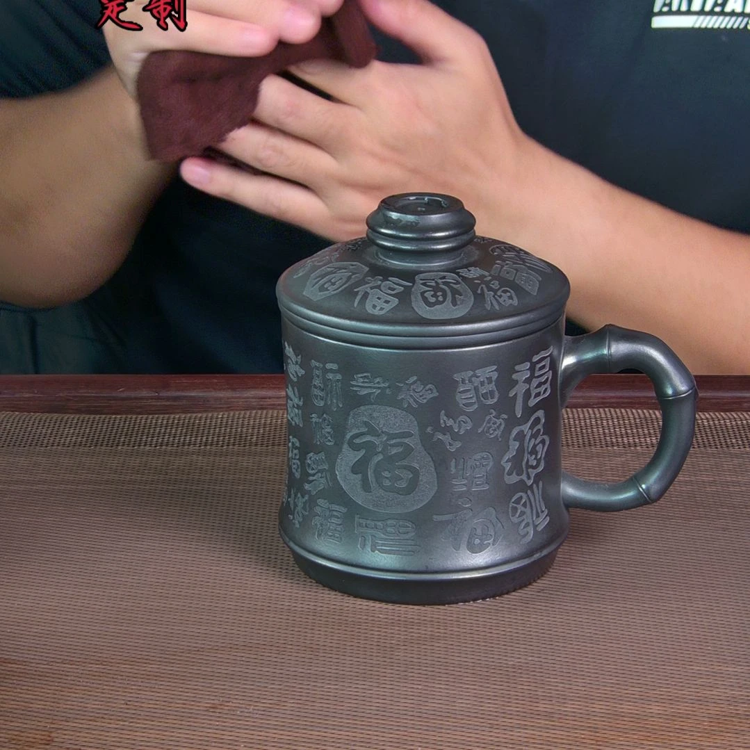 紫砂茶杯高档紫砂茶具套装