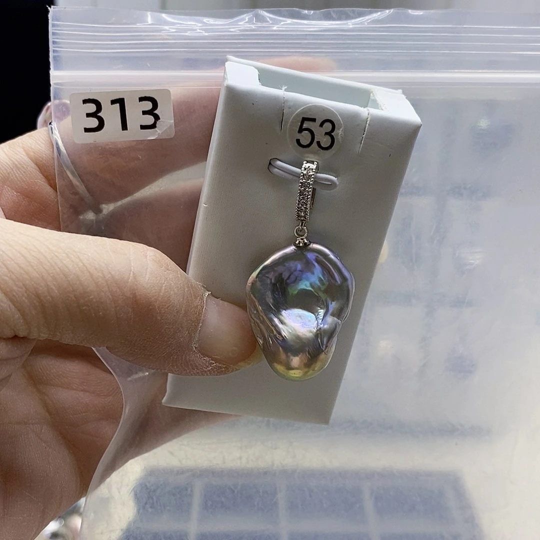 颈饰合金淡水珍珠