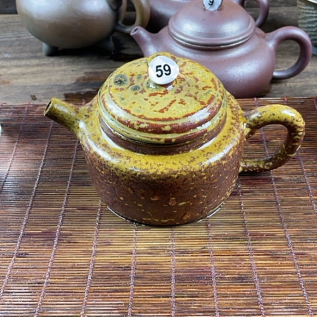 【闪购商品】风***哥柴烧茶壶200毫升左右