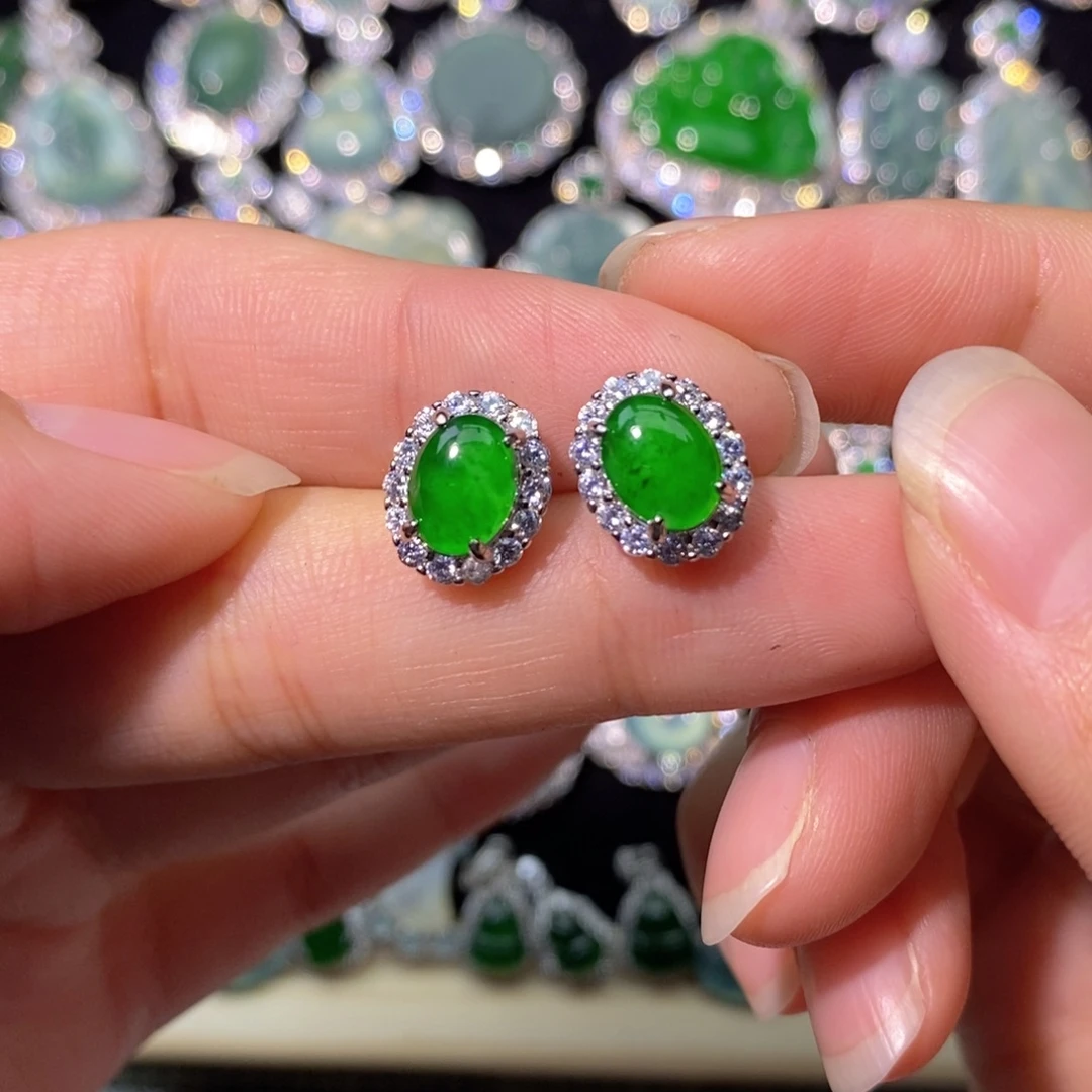 翡翠未镶嵌颈饰天然