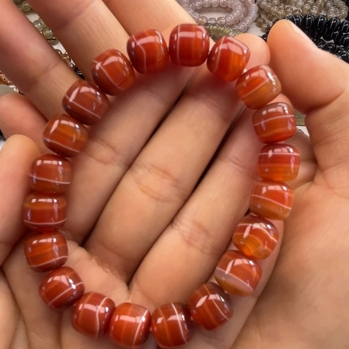 玛瑙/玉髓未镶嵌手链