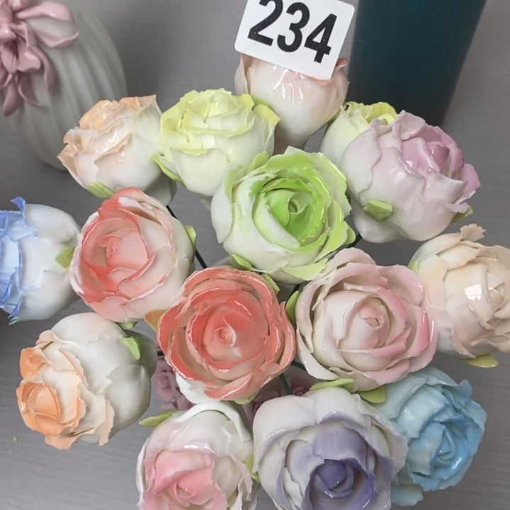 陶瓷陶瓷材料加工14朵