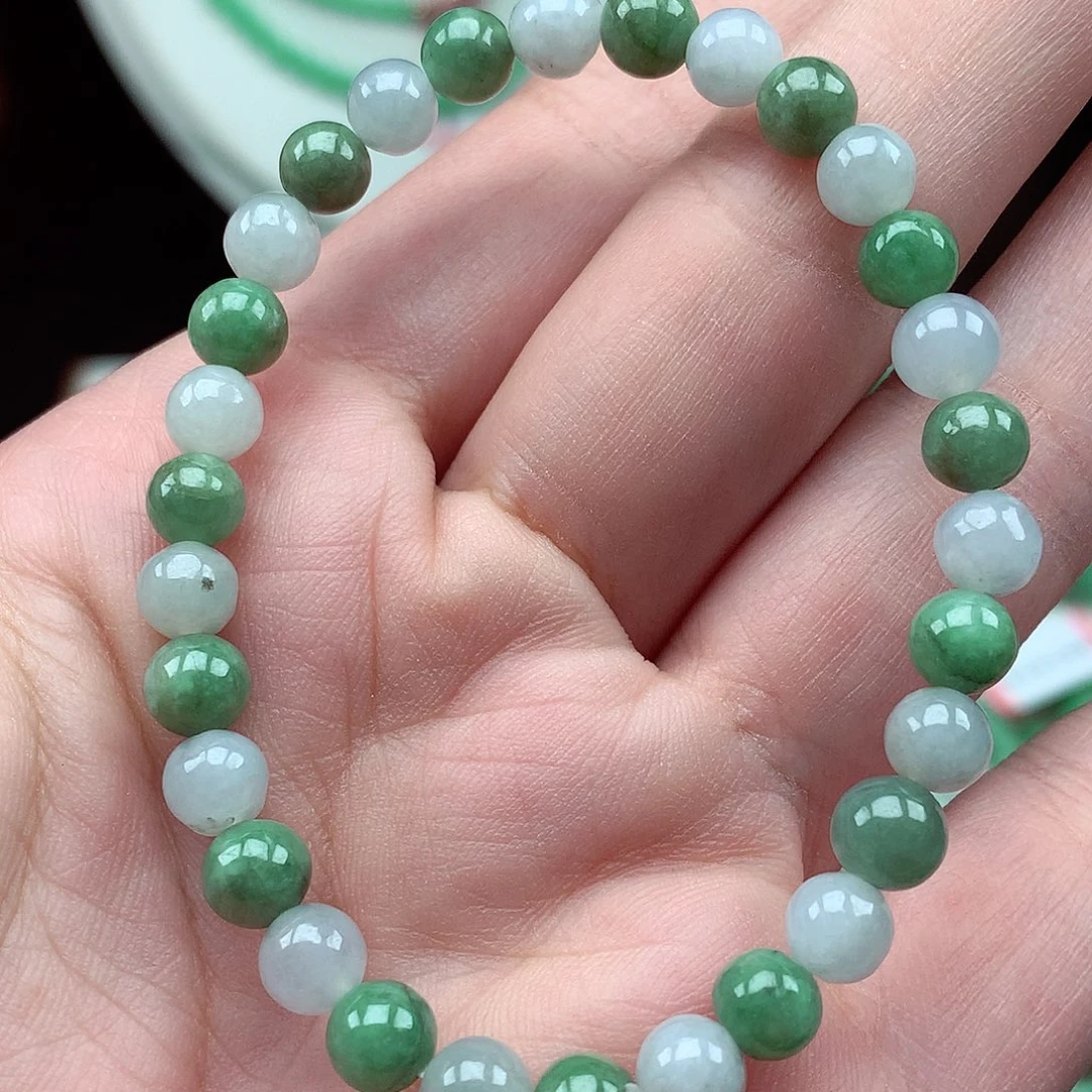 翡翠未镶嵌手链翡翠