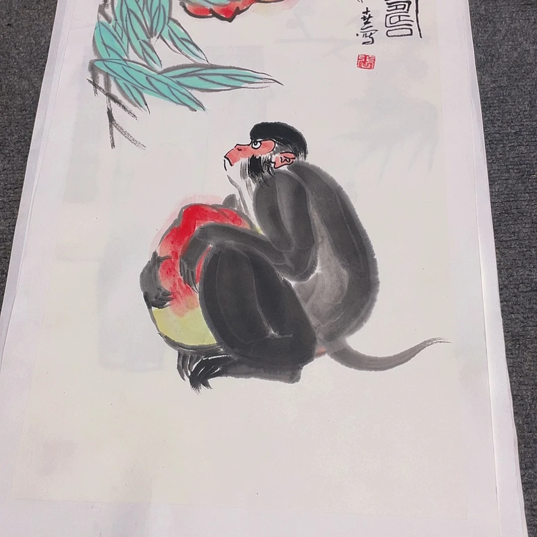 国画2平尺纯手绘国画作品