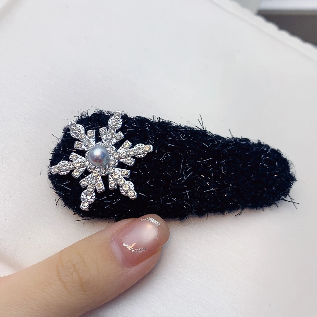 发夹海水珍珠未镶嵌w37