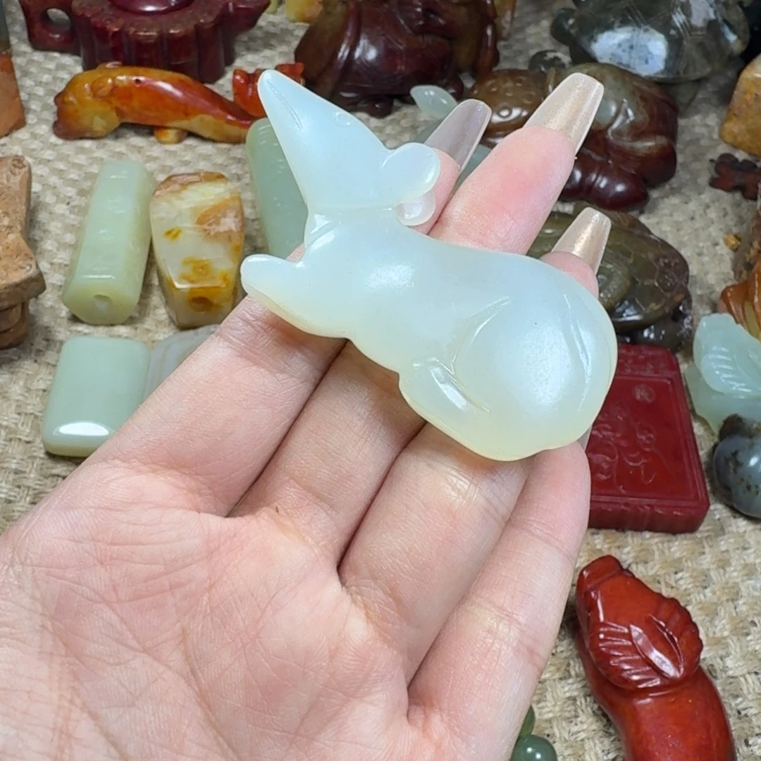 吊坠白玉菩提挂件