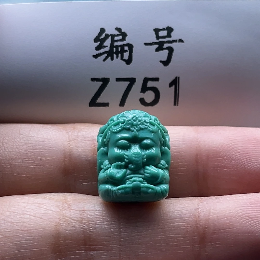 绿松石未镶嵌颈饰