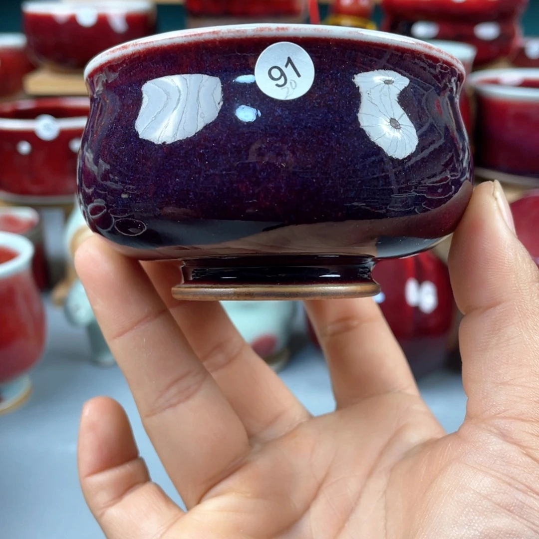 瓷片纯手工制作……微微瑕