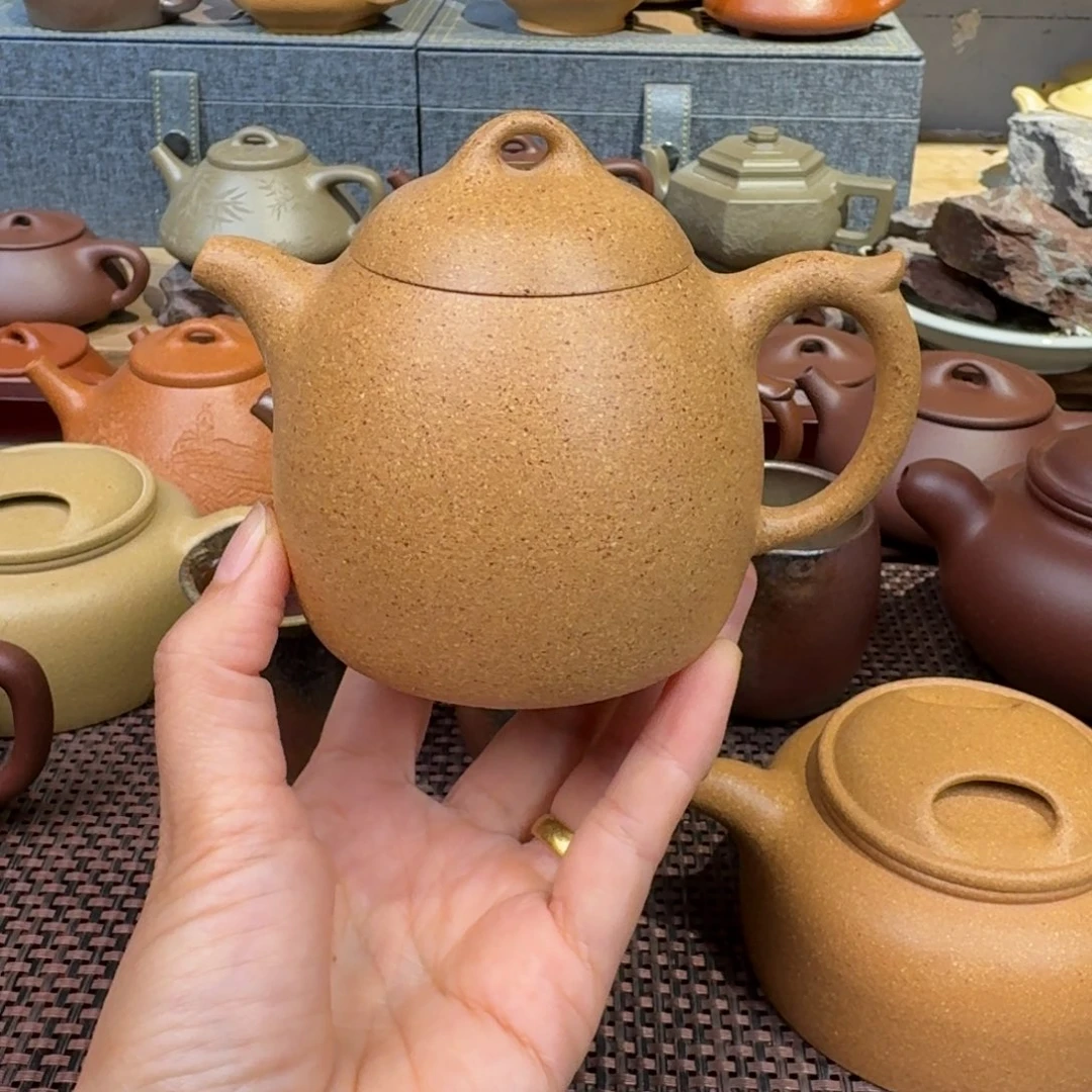 段泥茶壶特价黄金段240毫升左右