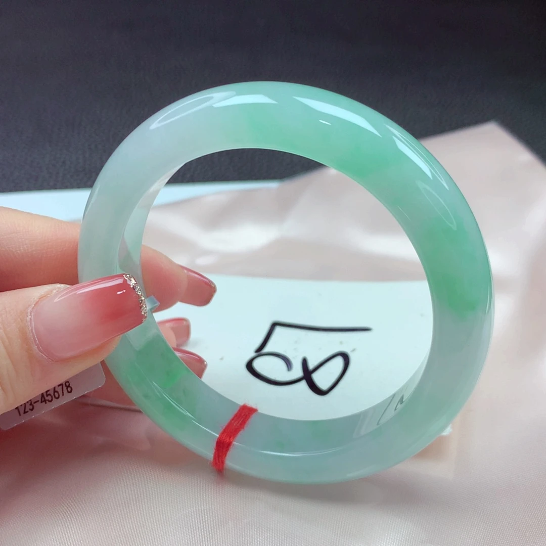 翡翠手镯未镶嵌手镯56