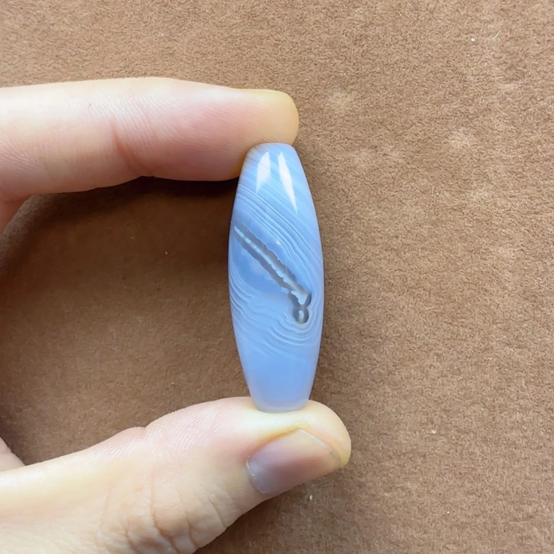 玛瑙/玉髓未镶嵌锁骨