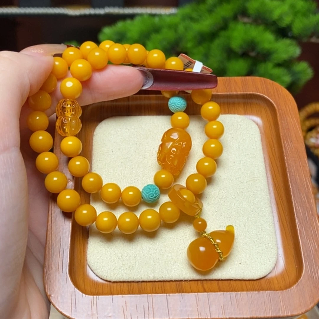 【闪购商品】手链蜜蜡未镶嵌手串