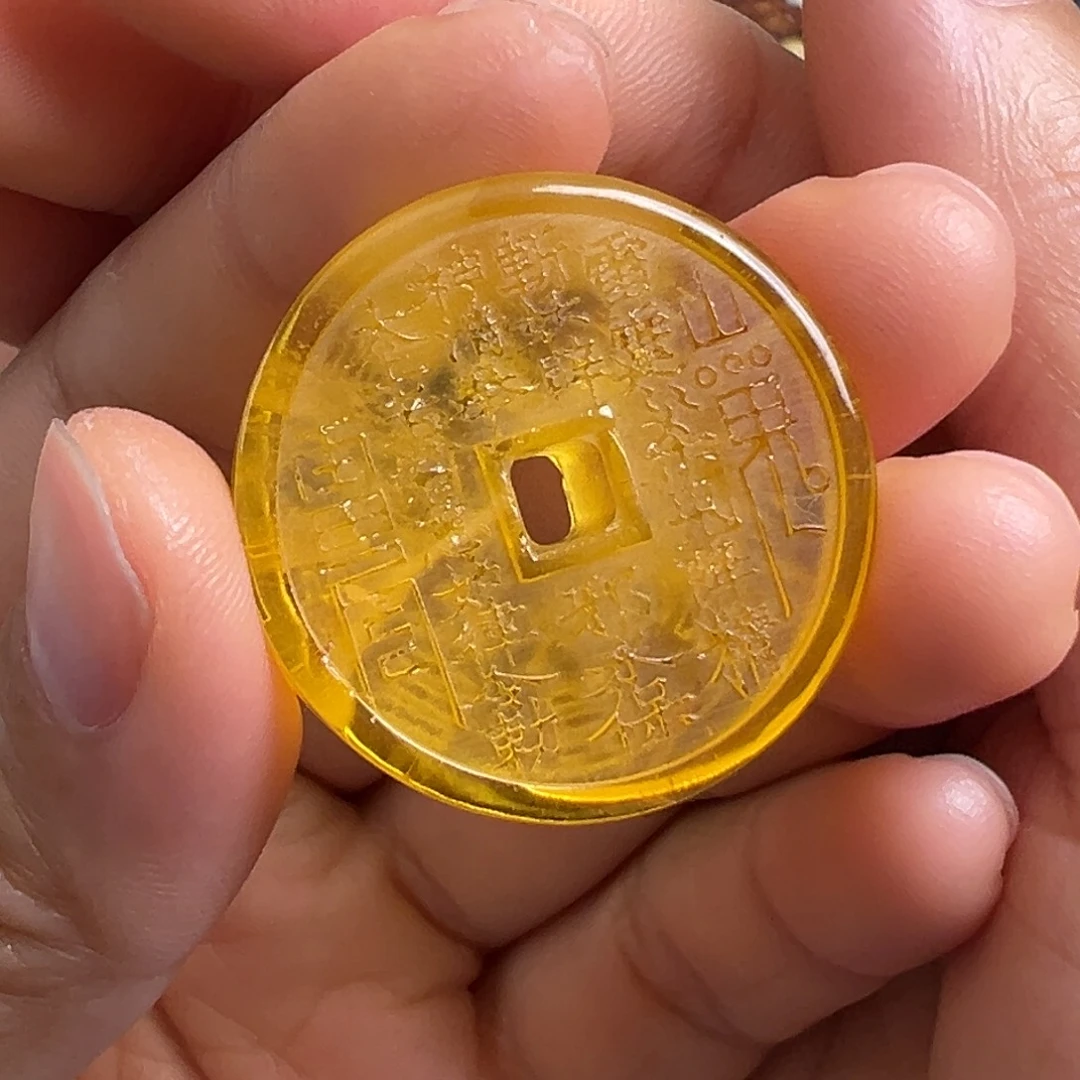 琥珀未镶嵌裸石微瑕