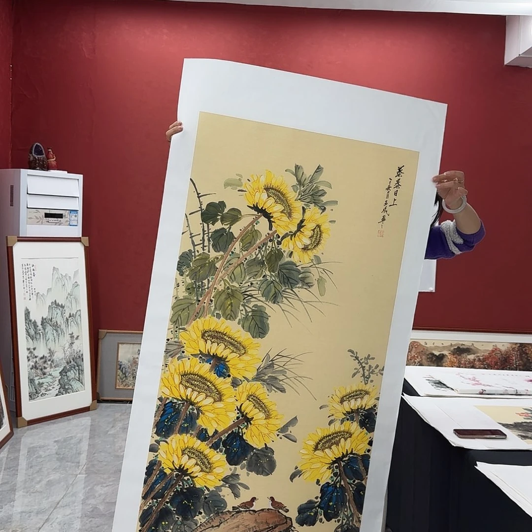 国画国画作品欣赏四尺
