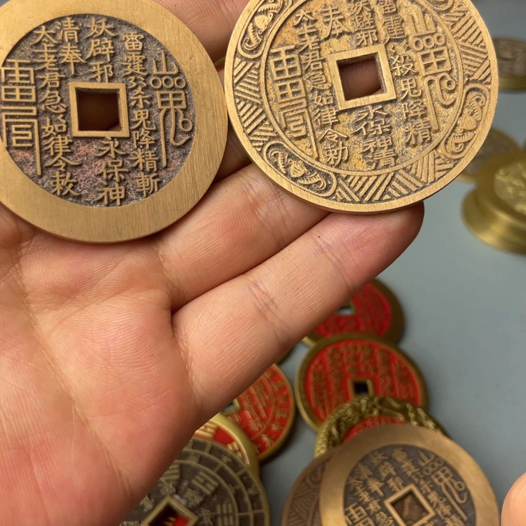 铜小*现代仿制工艺文创铜币