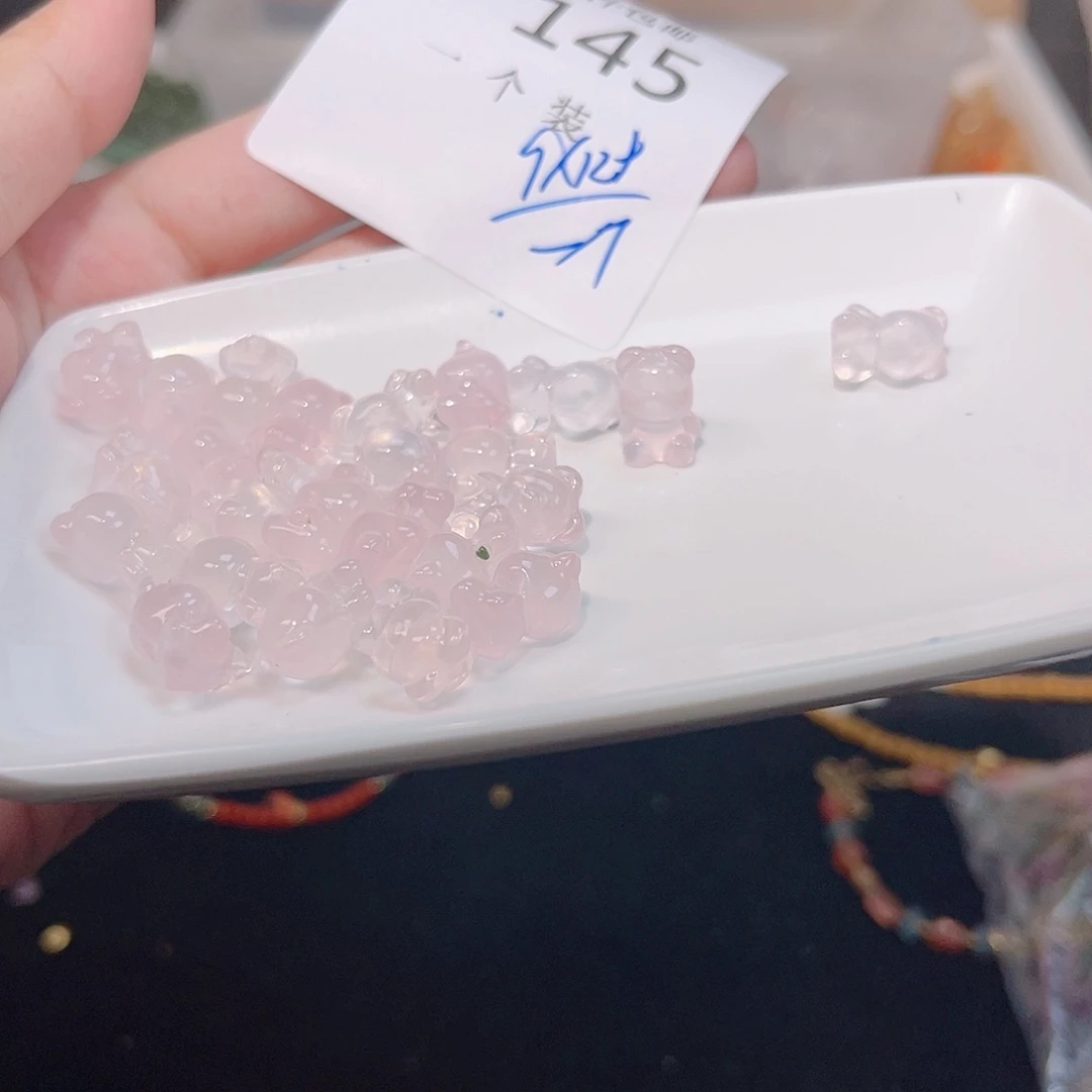 珠宝半成品未镶嵌水晶145 。