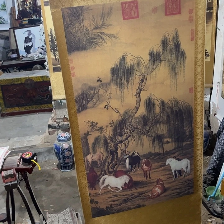 手工艺品琉璃闪购商品老房子的