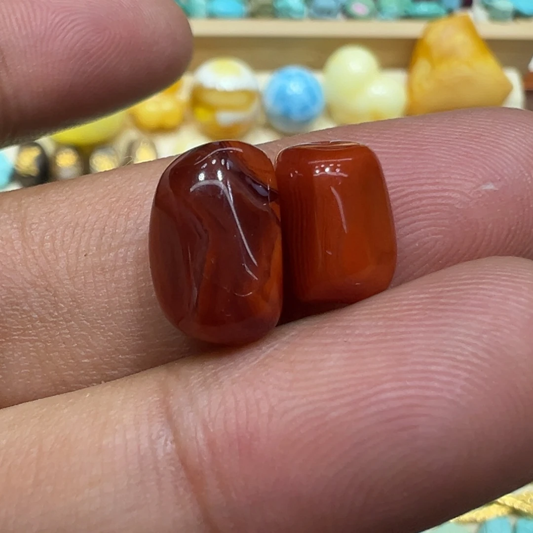小***8南红玛瑙未镶嵌颈饰