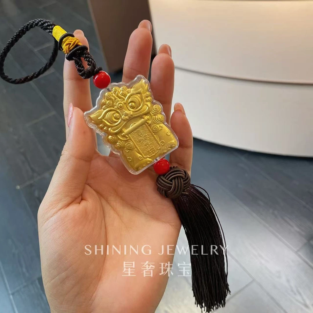 醒狮开运，创意挂件