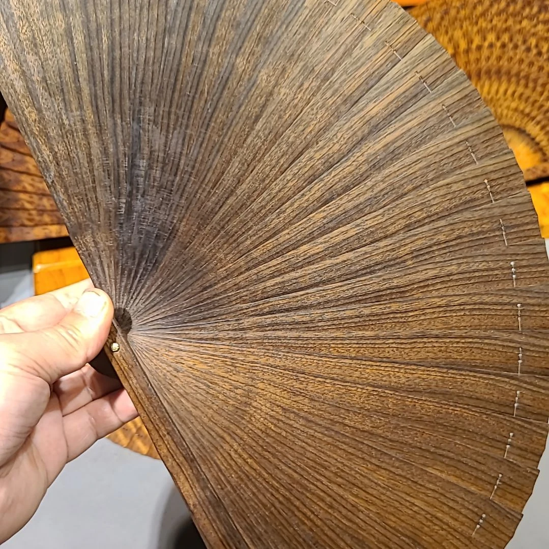 法***海扇子21苏扇金丝楠木小叶桢楠乌木