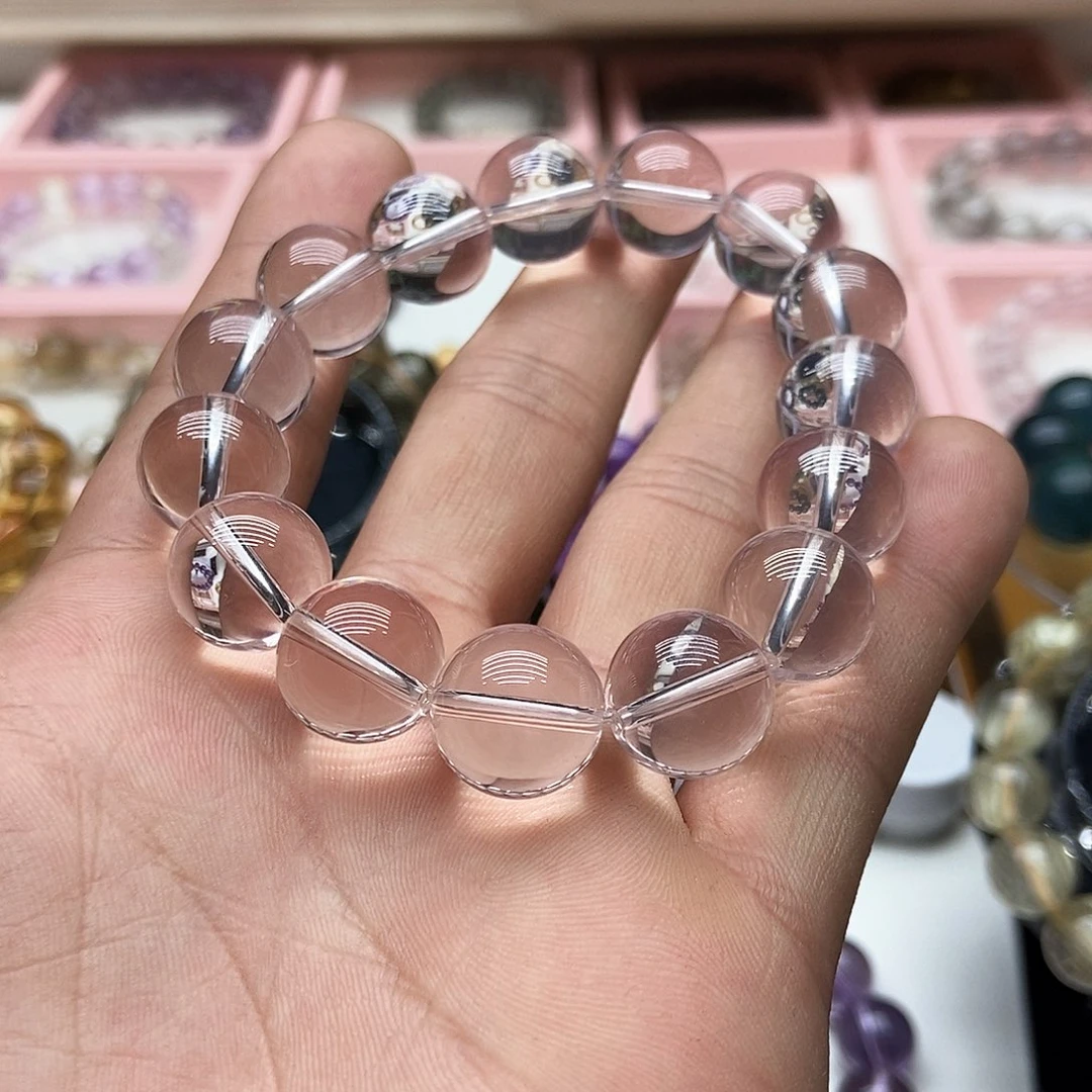 水晶手链未镶嵌有***光默认微瑕