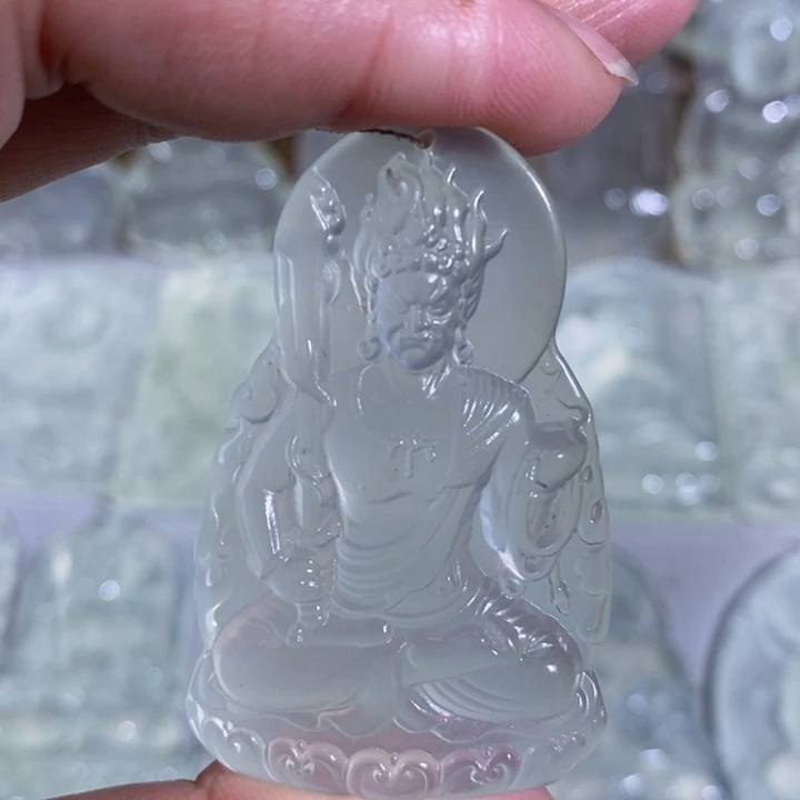 未镶嵌岫玉颈饰吊坠