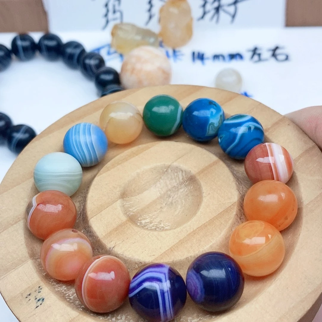 合金手链玛瑙/玉髓风**茂