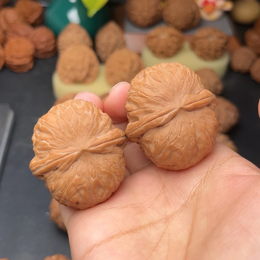 文玩核桃把件元宝全品42