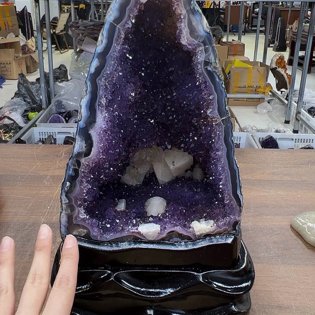 紫晶摆件未镶嵌福利