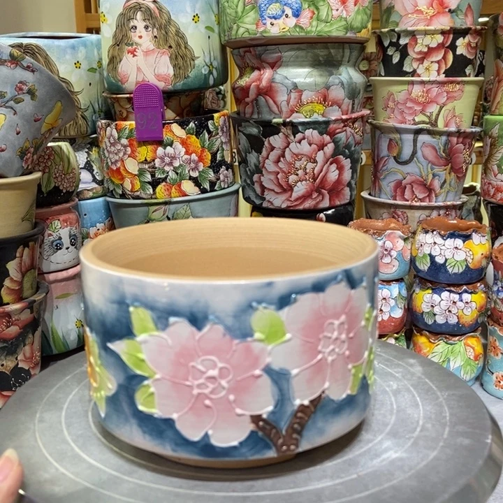 景德镇艺术手绘作品