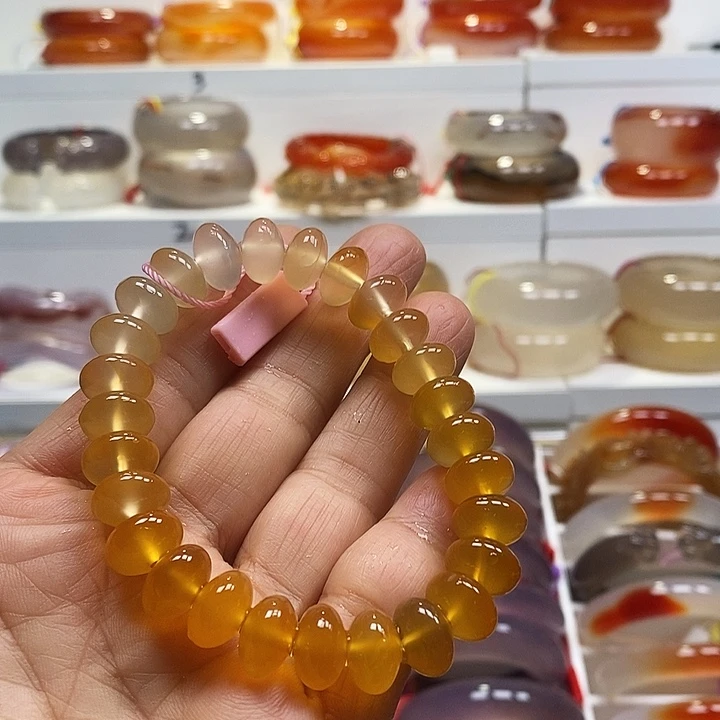 玛瑙/玉髓未镶嵌手链