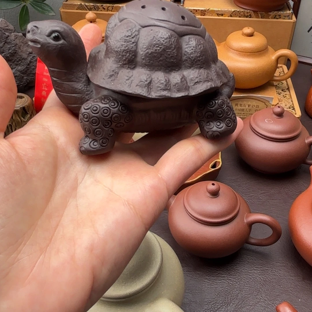 ****紫砂茶壶茶周边  乌龟
