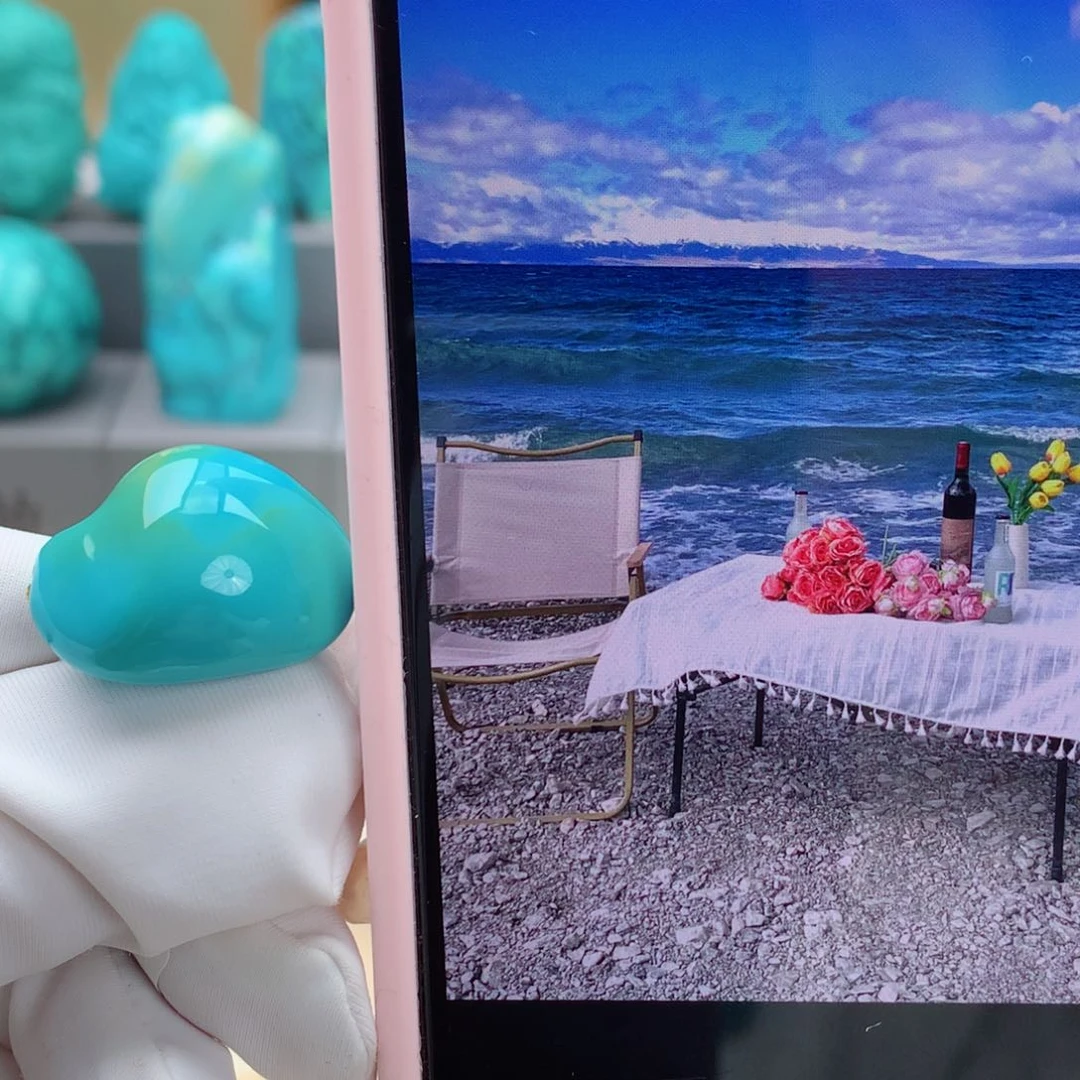 未镶嵌绿松石挂件