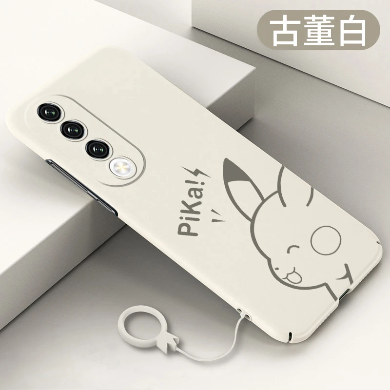 适用于荣耀90手机壳全包荣耀90pro微磨砂外壳honor100硬壳皮卡丘