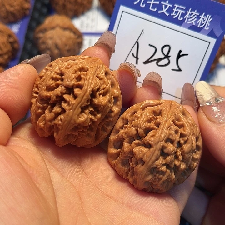 桃核把件37粗筋A285