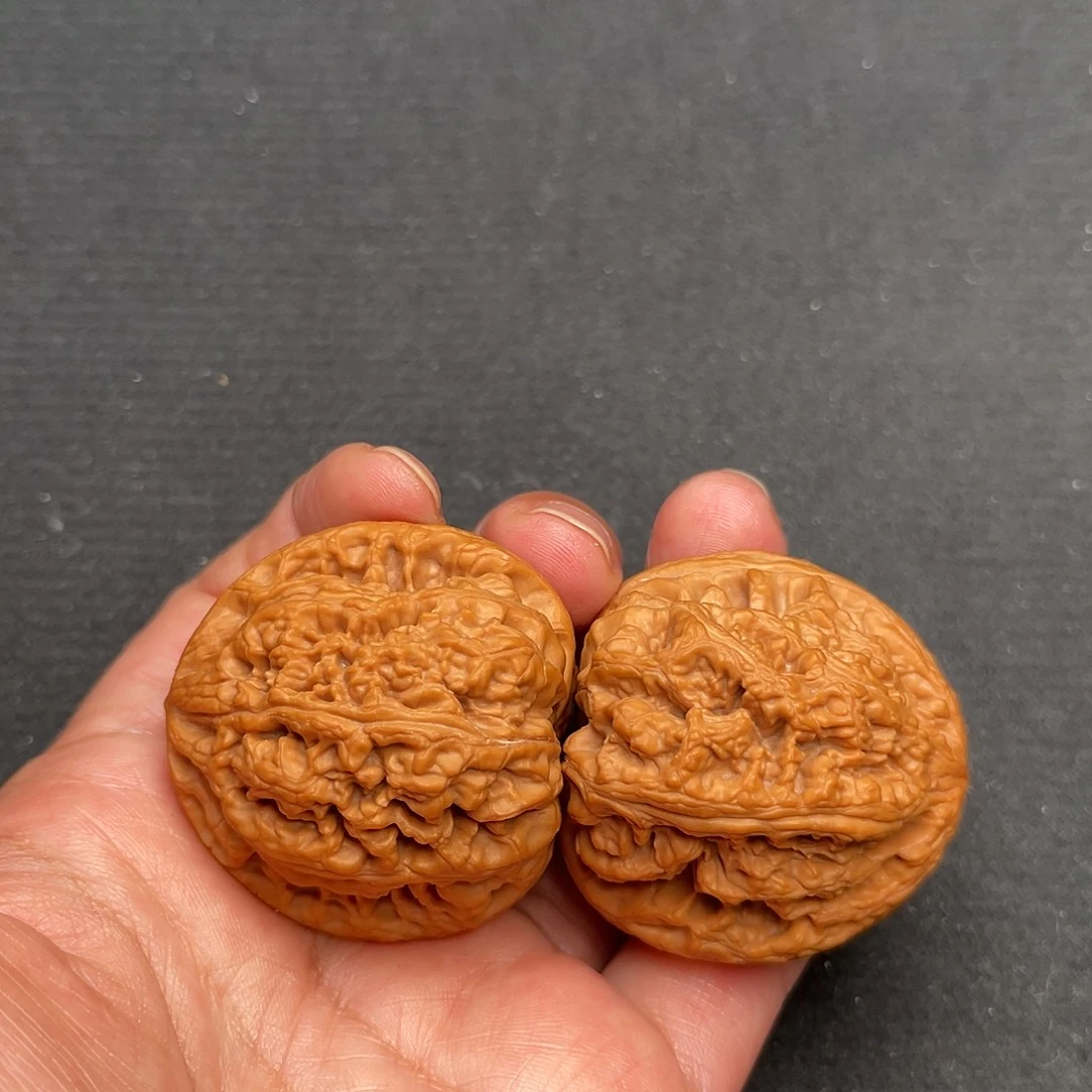 把件桃核41×43精修打底原桩平谷粗筋XM3309（49.2g）
