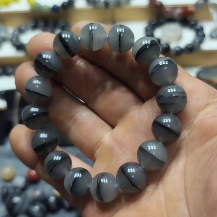 石英岩玉手链未镶嵌