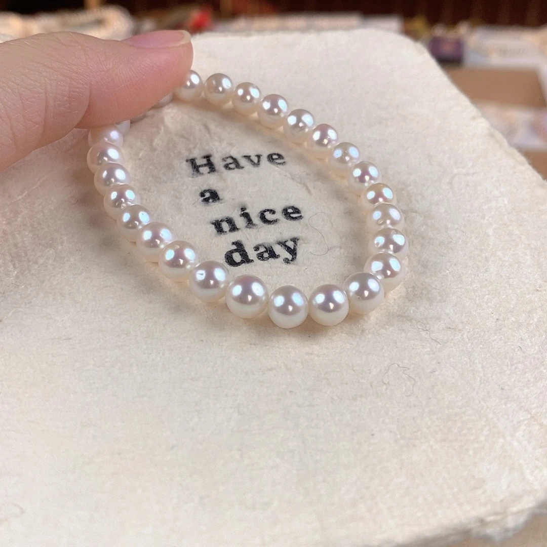 手绳淡水珍珠未镶嵌