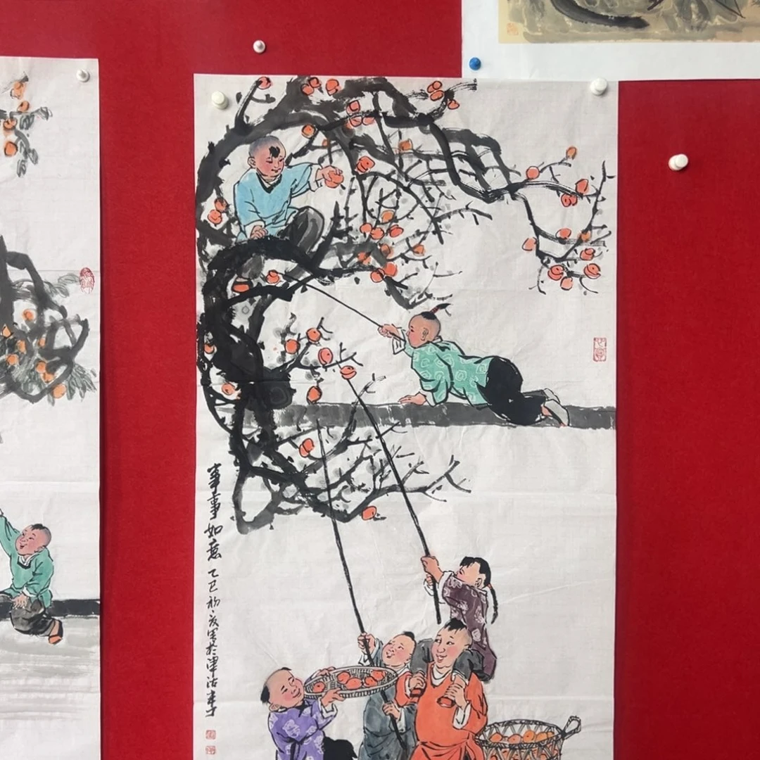 国画绘画国画作品