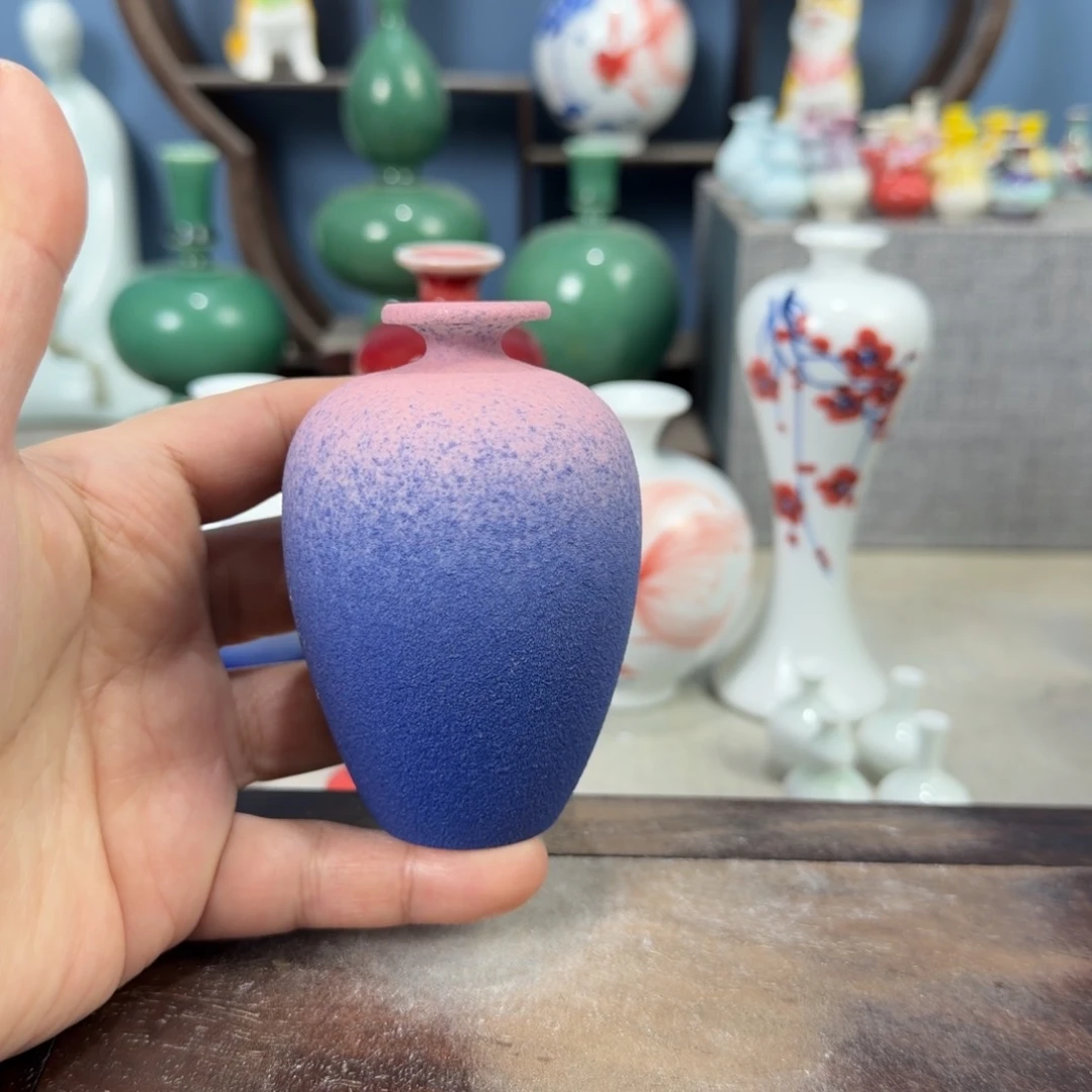 陶瓷手工小花器摆件