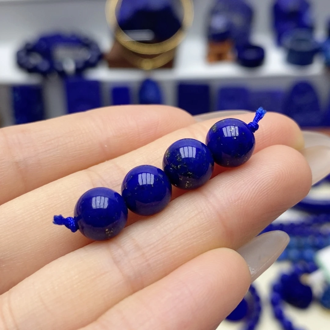 青金石未镶嵌隔珠8.6mm