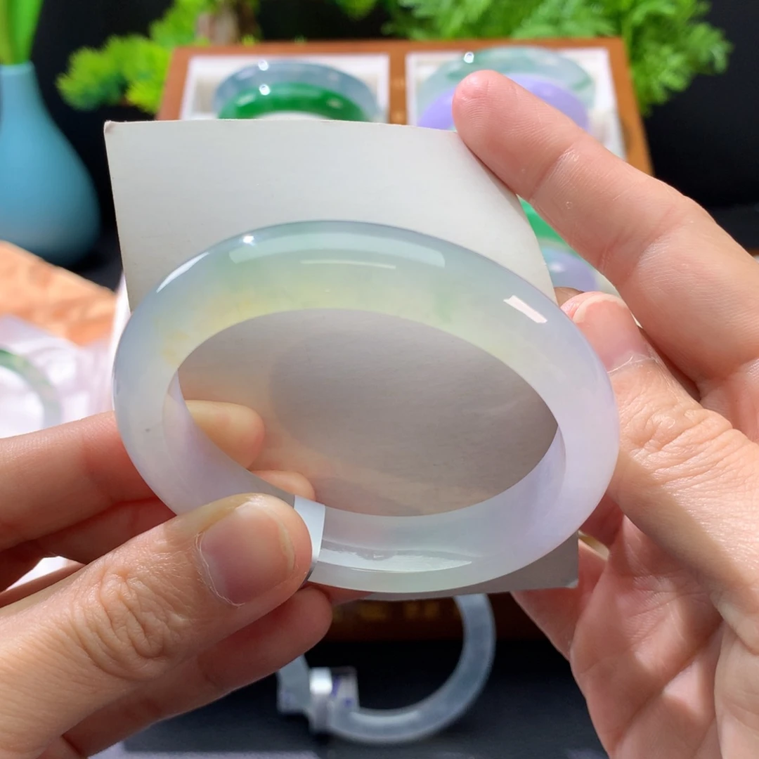 翡翠未镶嵌手镯闪购 2