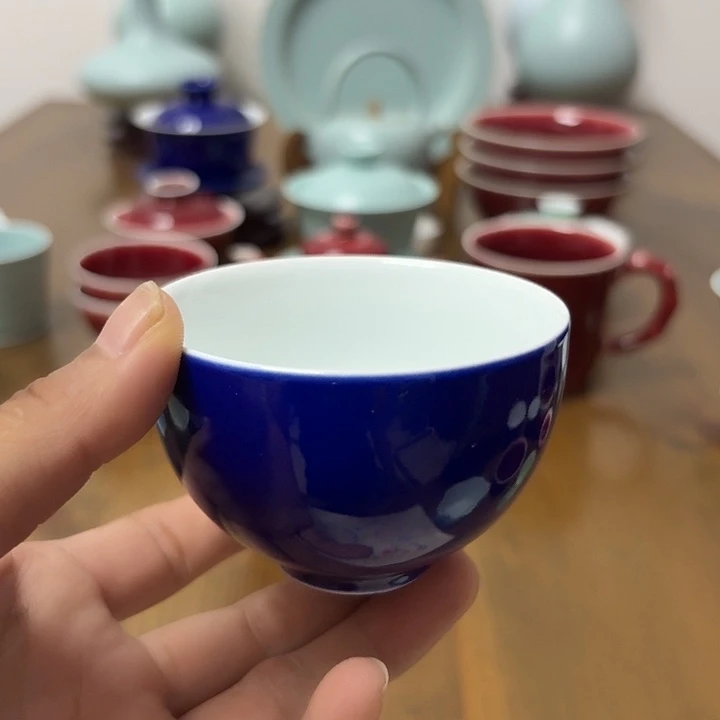 摆件景德镇高温陶瓷杯子