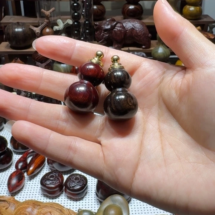 木葫芦挂件一对葫芦