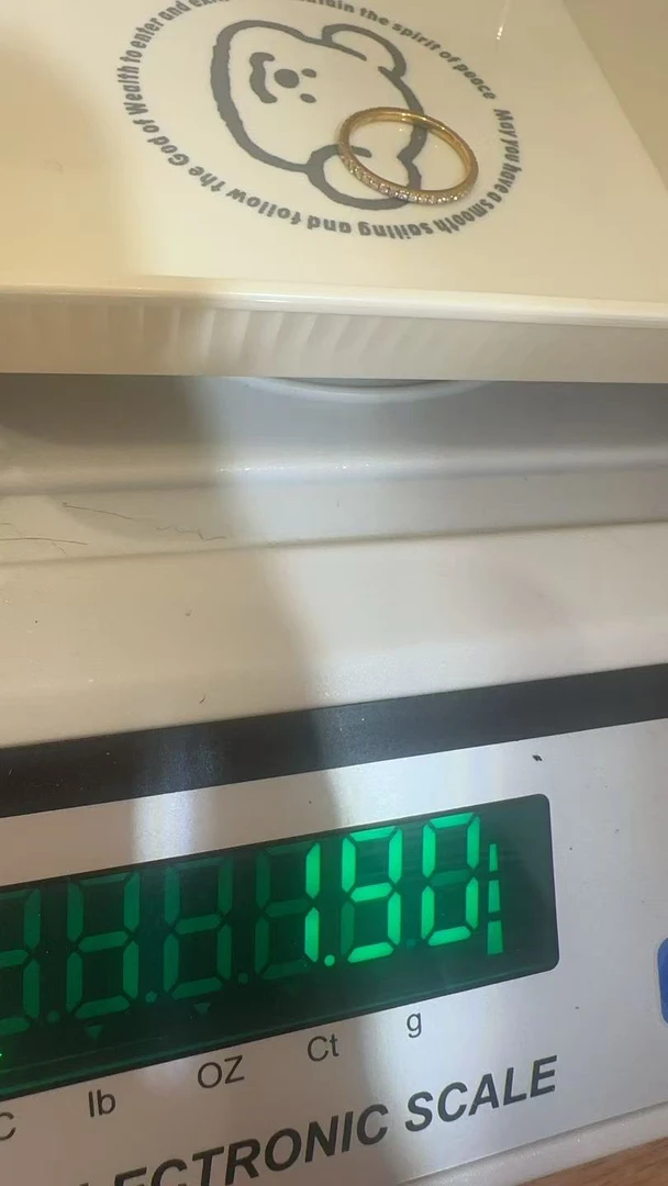 足金精品工艺戒指