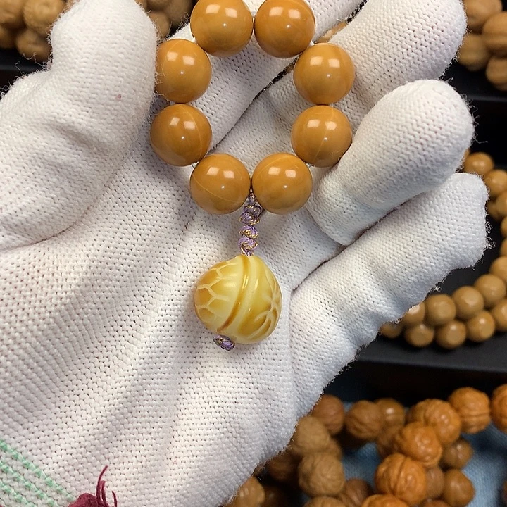 猴头核桃手串猴头