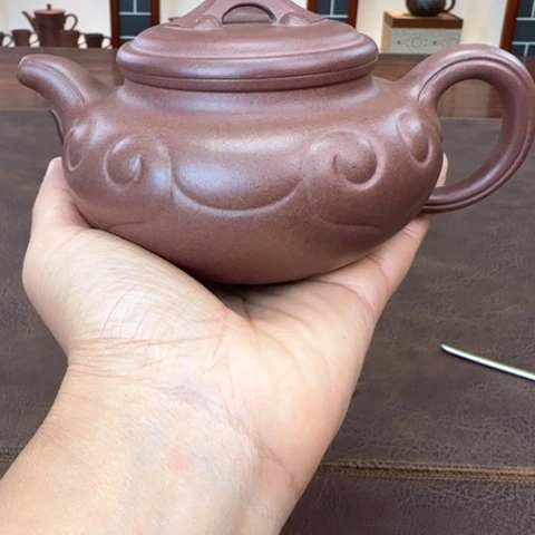 梦***飞茶壶紫砂仿古如意