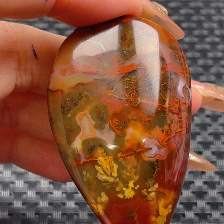 【闪购商品】玛瑙/玉髓天然玛瑙未镶嵌梨****易